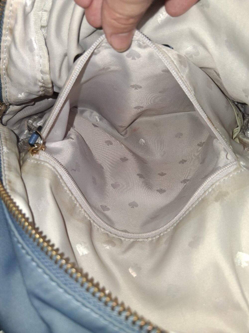 Kate Spade Medium Backpack In Concell Blue - Picture 13 of 16
